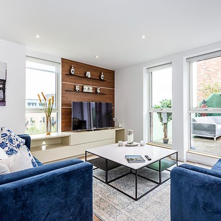 Chiswick Park 3 Bed 3 Bath West London - Parking Apartment Luaran gambar