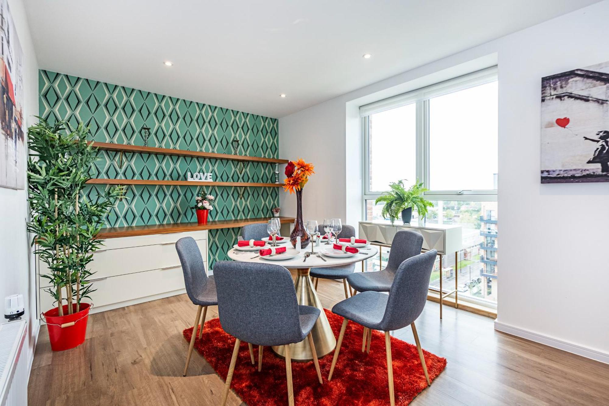 Chiswick Park 3 Bed 3 Bath West London - Parking Apartment Luaran gambar