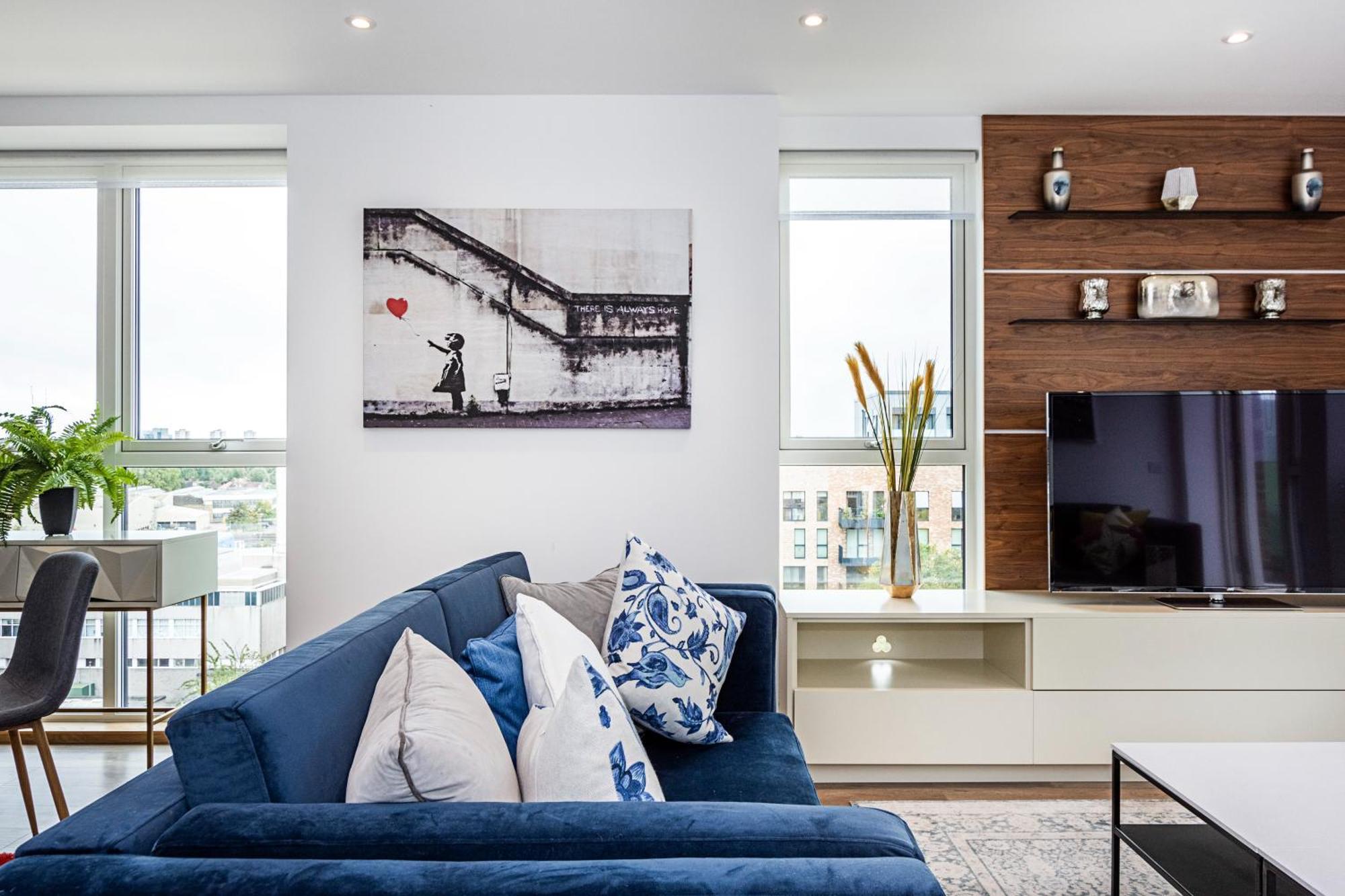 Chiswick Park 3 Bed 3 Bath West London - Parking Apartment Luaran gambar